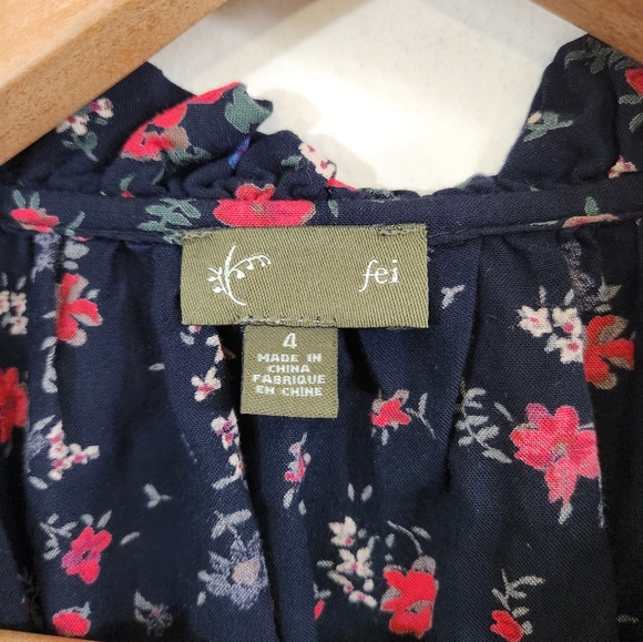 Fei Anthropologie Floral blouse - Picture 5 of 5